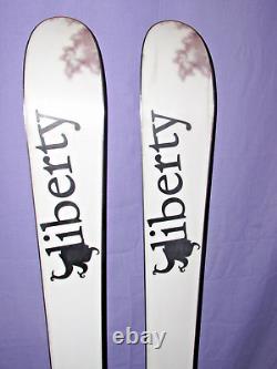 Liberty JINX women's all mountain skis 164cm with Marker FREE 12.0 SKI bindings