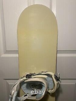 M3 Millennium Three Snowboard Womens 140cm with Bindings included Preowned