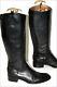 Manfield Riding Boots All Leather Black T 38.5 Mint