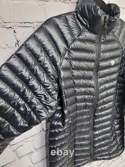 Mountain Hardwear Ghost Whisperer Down Jacket Women's S Black Full Zip Puffer