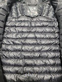 Mountain Hardwear Ghost Whisperer Down Jacket Women's S Black Full Zip Puffer