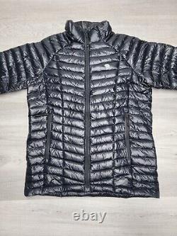 Mountain Hardwear Ghost Whisperer Down Jacket Women's S Black Full Zip Puffer