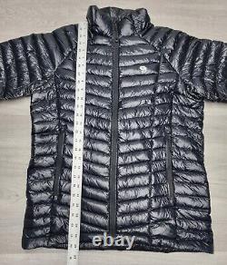 Mountain Hardwear Ghost Whisperer Down Jacket Women's S Black Full Zip Puffer