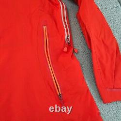 Mountain Hardwear Jacket Womens Extra Large Red Dry. Q Elite Waterproof Shell