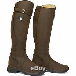 Mountain Horse Snowy River Boots Long Riding Brown All Sizes