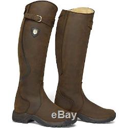 Mountain Horse Snowy River Unisex Boots Long Riding Brown All Sizes