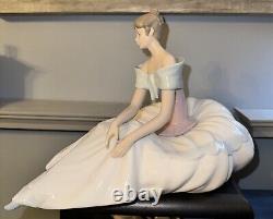 NAO by LLADRÓ Hope Girl Large Gown #01266-Elegante Ballerina-No Box-Mint-Vtg