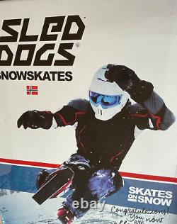 NEW Sled Dogs Hygen Snow Skates ODR Boot Skis Women's size 7