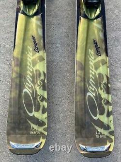 NORDICA OLYMPIA CONQUER WOMEN'S 154 cm SKIS ALL MTN + MARKER n0311 BINDINGS