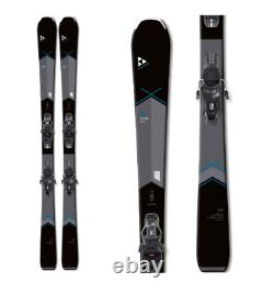 New Fischer My Aspire alpine women 145cm skis/bindings SLR all mountain downhill