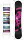 New Never Summer Women's Onyx Snowboard With Bindings