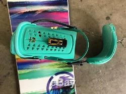 New Never Summer Women's Onyx Snowboard with Bindings