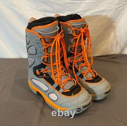Nidecker Fame Women's All-Mountain Snowboard Boots Gray/Orange 9/41 NEW