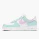 Nike Air Force 1 Low Mint/pink Af1 Custom Shoes All Sizes Nwt