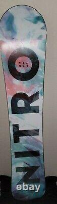 Nitro Lectra Women's Snowboard 2021! #1 RATED ALL MOUNTAIN BOARD! Size 146cm
