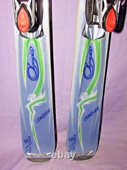 Nordica Conquer Olympia women's skis 162cm with Nordica N0311 adjustable bindings