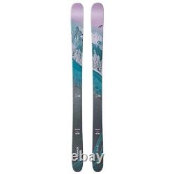 Nordica Santa Ana 92 Women's All-Mountain Skis, Aqua/Violet, 167cm MY24