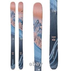 Nordica Santa Ana 97 Women's All-Mountain Skis, Blue/Salmon, 155cm MY24