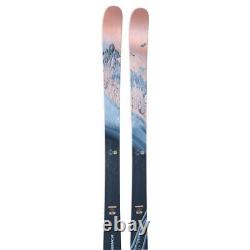 Nordica Santa Ana 97 Women's All-Mountain Skis, Blue/Salmon, 155cm MY24