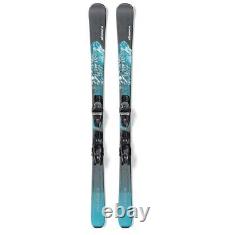 Nordica Wild Belle 78 CA Women's All-Mountain Skis, Anthracite/Aqua, 144cm MY24