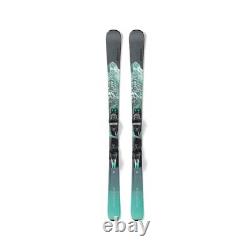 Nordica Wild Belle DC 84 Women's All-Mountain Skis, Black/Teal, 150cm MY24
