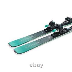 Nordica Wild Belle DC 84 Women's All-Mountain Skis, Black/Teal, 150cm MY24