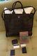 Prada Madras Tote Dark Made In India Brown Mint Withall Tags. Gorgeous