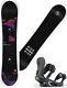 Ride 2020 Compact 146cm Women's Snowboard With Ride Bindings, New