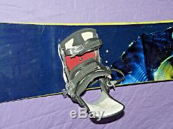 RIDE Vista WOMEN'S All-Mountain Snowboard 152cm with RIDE SPi Bndings Size Medium
