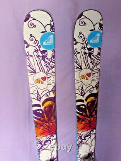 ROXY Alakazam twin tip all mtn freestyle skis 158cm with Marker m1000 bindings