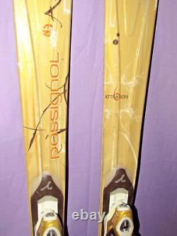 Rossignol Attraxion 6 women's skis 162cm with Rossignol 110 TPi2 adjust. Bindings
