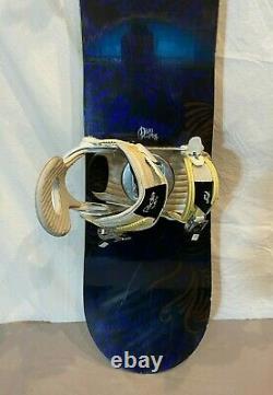 Rossignol Diva 144cm Twin-Tip All-Mountain Snowboard withRIDE VXN Bindings Medium