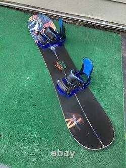 Rossignol Justice 145cm Women's Snowboard with Burton Progression Bindings MINT
