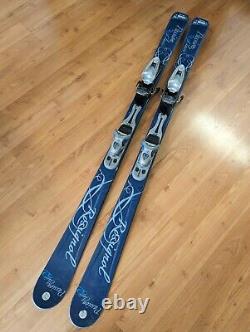 Rossignol Passion Classic Womens Girls 146cm Skis Matching Rossignol Bindings