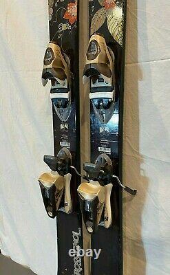 Rossignol S110W 159cm Twin-Tip AmpTek Rocker Women's Skis withLOOK Bindings GREAT