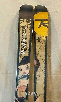 Rossignol S110W 159cm Twin-Tip AmpTek Rocker Women's Skis withLOOK Bindings GREAT
