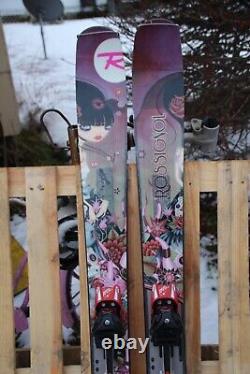 Rossignol S7 W Women's All MTN Powder Ski 168cm Fritschi Diamir Freeride Plus