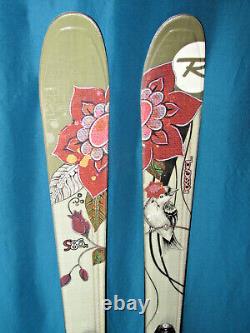 Rossignol S86 women's all mountain skis 162cm with Rossignol 100 ski bindings