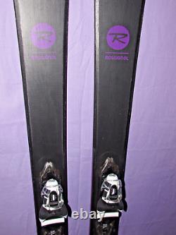 Rossignol SPICY 7 women's all mtn skis 162cm with LOOK Xpress 11 adjust. Bindings