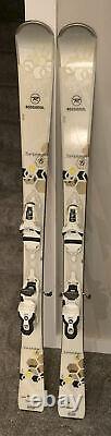 Rossignol Temptation 75 144cm Women's Skis White 56.5 Xelium 100 Bindings