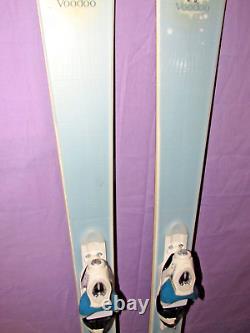 Rossignol VooDoo 74 women's skis 154cm with Rossignol Saphir 90 adjust. Bindings