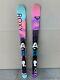 Roxy Shima All-mountain Skis 140cm With Adjustable Bindings Snow Skis Euc