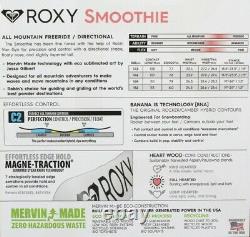 Roxy Smoothie Women's Snowboard Size 152 cm, All Mountain Directional, New 2021