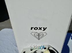 Roxy Women's Snowboard 147cm Roxy Medium Bindings Nice Shape