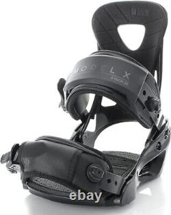 S-TECH OUTDOORS Model X All-Mountain Snowboard Binding Size Medium and Large