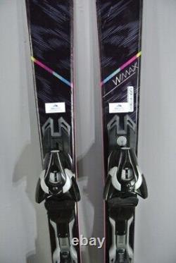 SKIS All Mountain SALOMON W-MAX 155cm Great Ladies Skis
