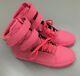 Supra All Pink Skateboarding Shoes Women's Size 8 Mint High Tops Ir08 Uk 5.5