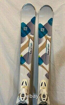 Salomon Bamboo 162cm 125-78-106 r=13.5m Women's Skis Salomon Z10 Bindings CLEAN