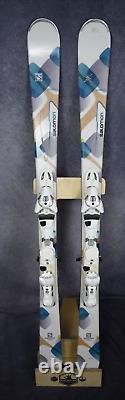 Salomon Bamboo Skis Size 148 CM With Salomon Bindings
