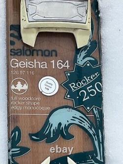 Salomon GEISHA Skis 164 CM With Marker Griffon bindings